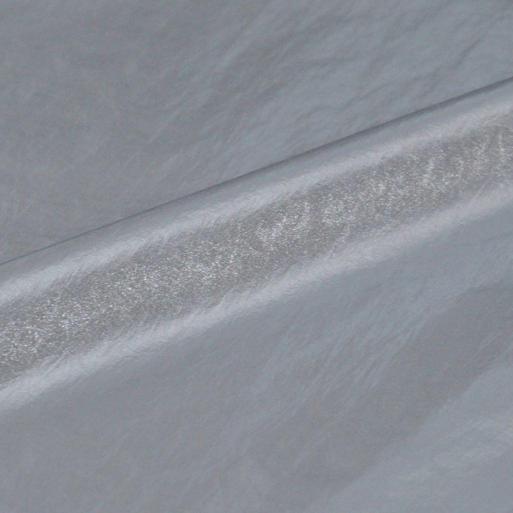 Folienstoff Nylon Metallic-Look silber
